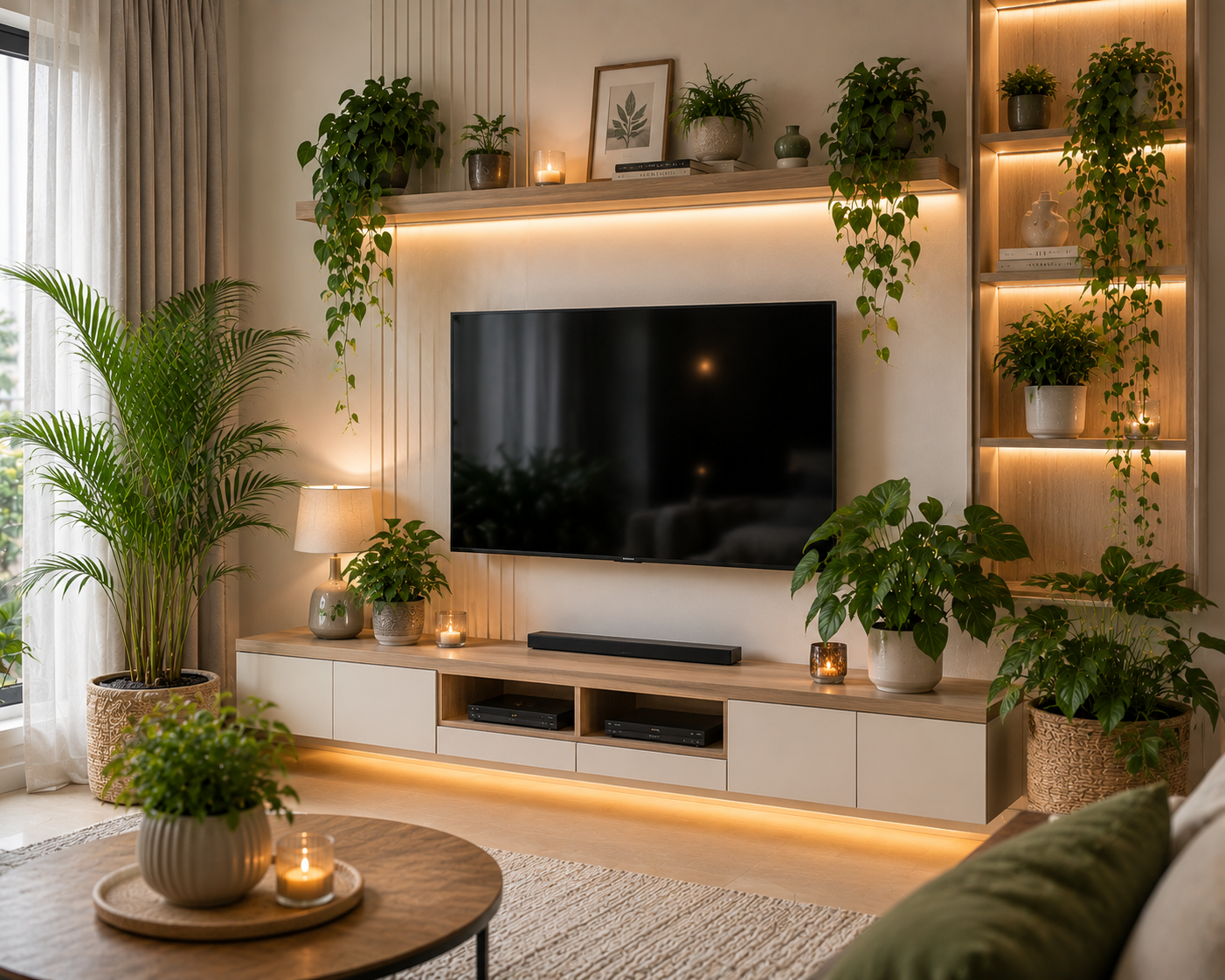 One statement plant transforms a quiet corner