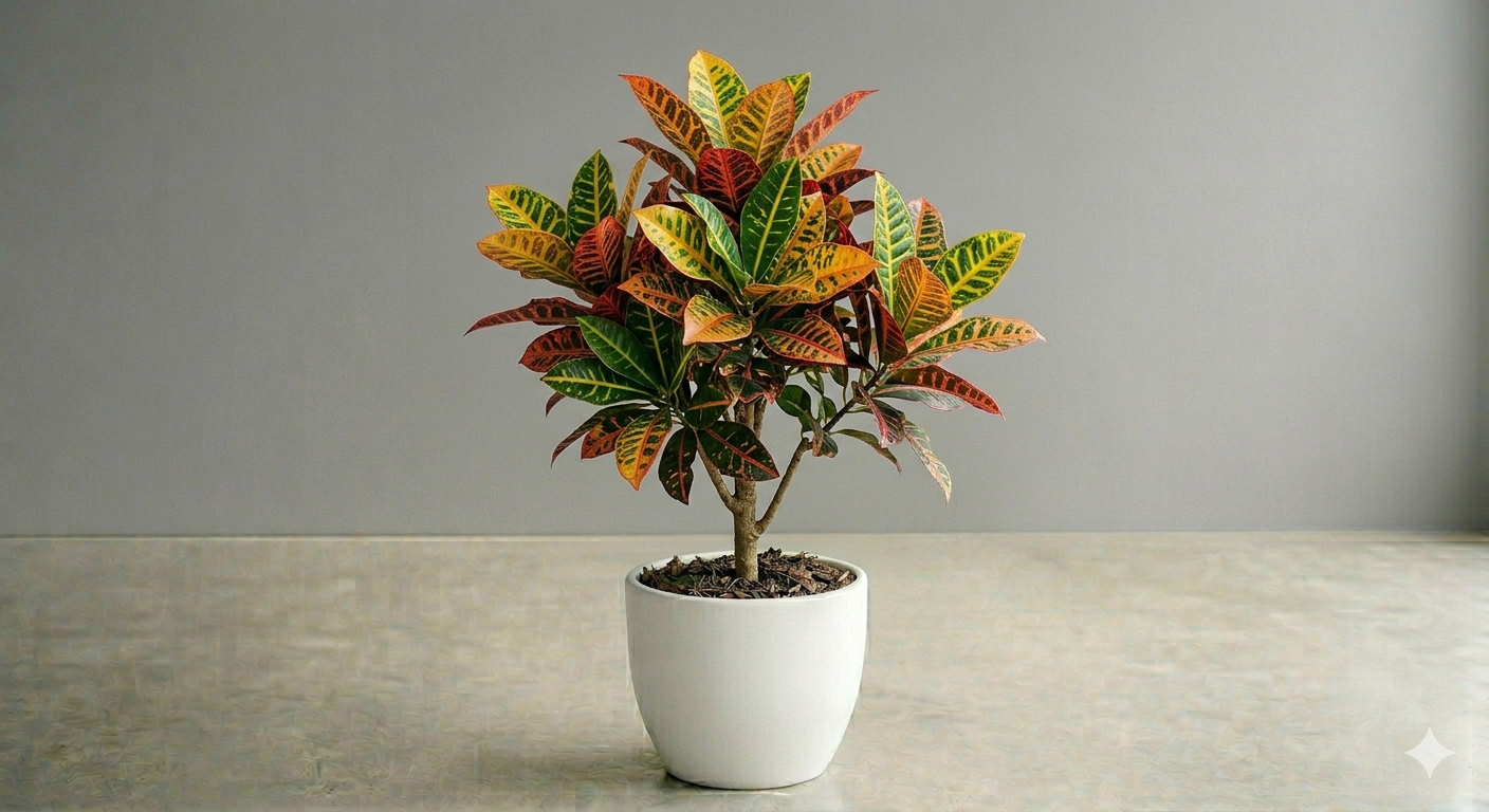 Inspect colourful foliage closely pests hide on the undersides
